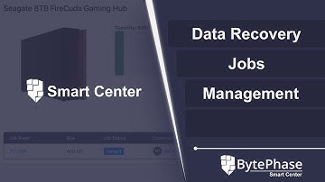 Data Recovery Jobs Management in BytePhase CRM Software