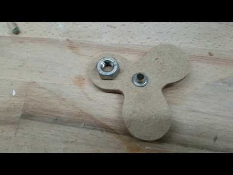 Fidget Spinner aus Holz selber bauen