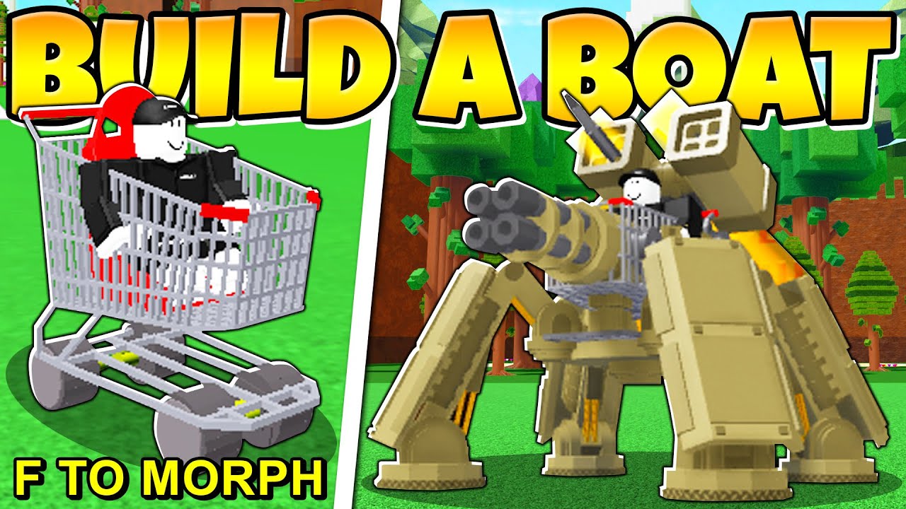 THIS CART MORPHS INTO A WEAPONIZED MECH! *INSANE* Build a Boat! YouTube