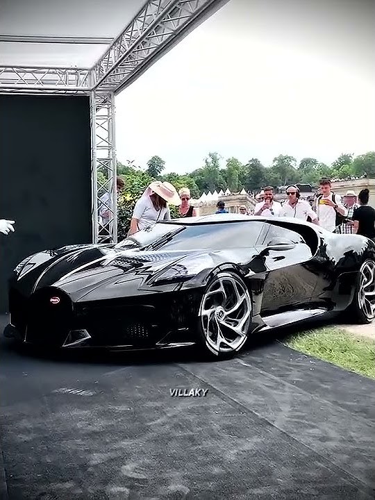 Bugatti la voiture noire owned by Cristiano Ronaldo tiktok