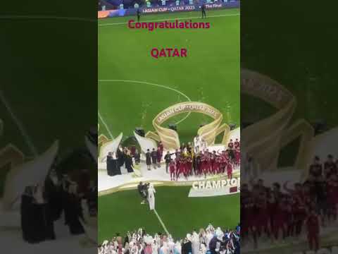 Qatar Vs Jordan  #afcfinal #afcasiacup #qatarteam