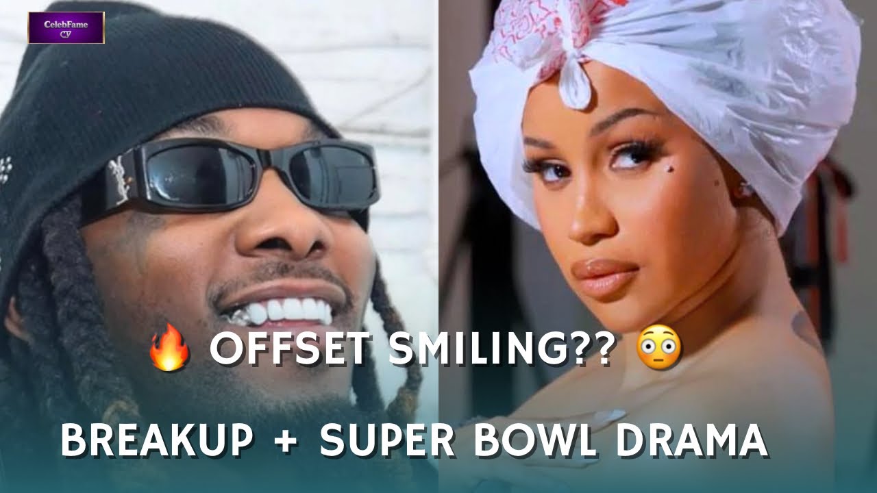 Offset Smiling Offset SMILING After Super Bowl Loss While Cardi B–Stefon Diggs Breakup ...