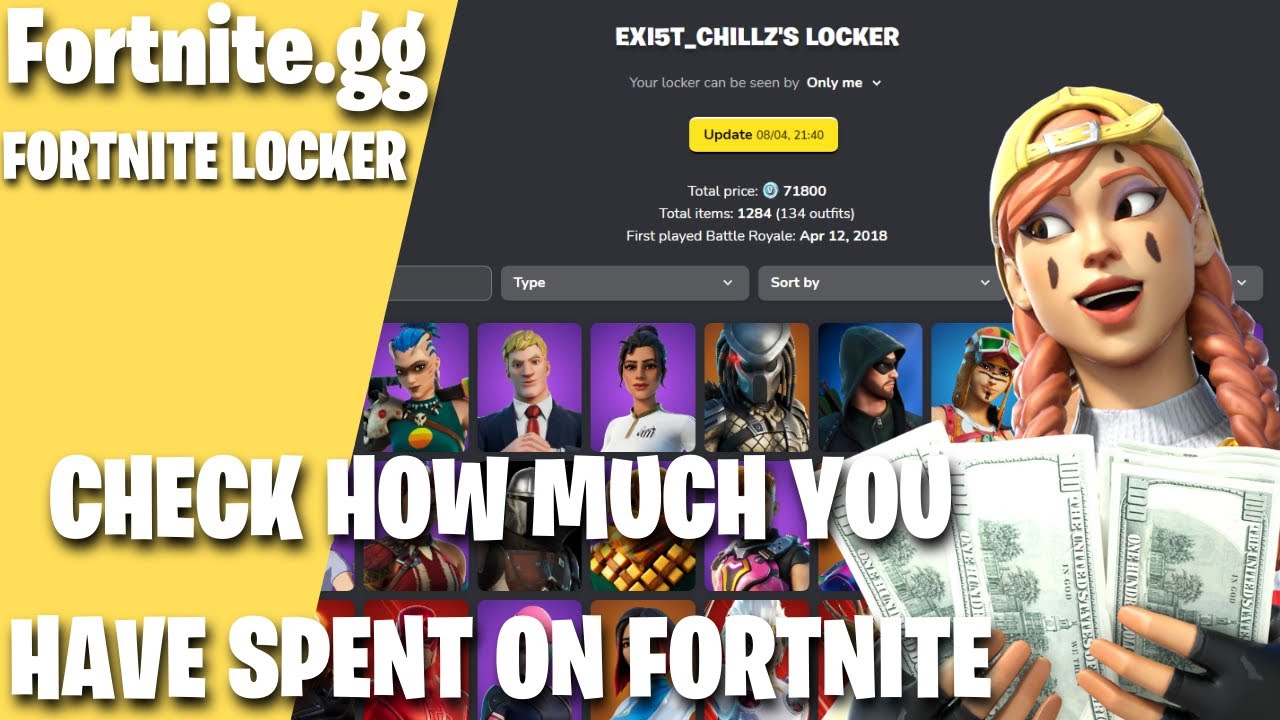 How To Check How Much You Have Spent on Fortnite+How To See Your