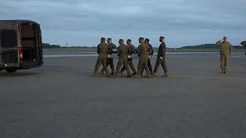 B-Roll: Cpl. Brandon J. Alvarez - Dignified Transfer
