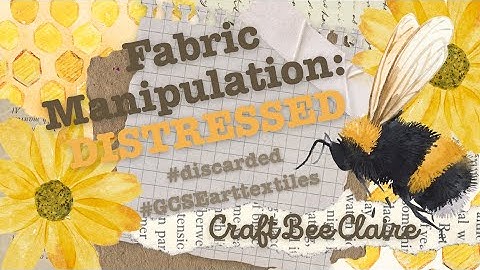 DiScArDeD #18 Fabric Manipulation - Distressed 