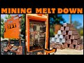 Huge 7ft Mining Electrical Cabinet Melt Down - ASMR Metal Melting - Bulk Copper Bars - BigStackD