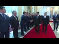 Назарбаев встретил в Акорде "самого близкого соседа"