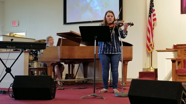 Lydia Gentry solo with Becky Gentry on piano
