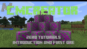 MCreator Zero Tutorials 1# Introduction and First Ore Block
