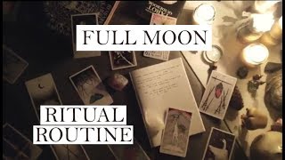 Full Moon Ritual Routine