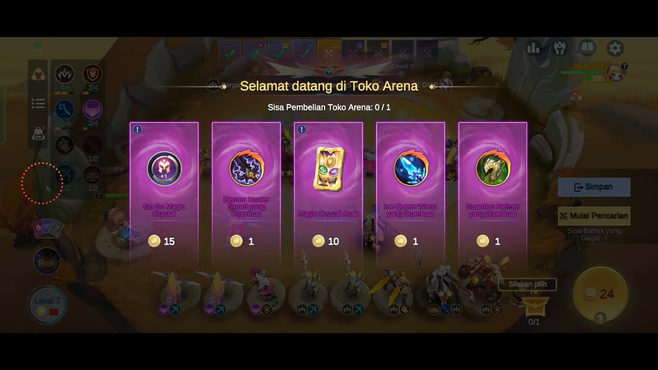 Combo 1 - magic chess go go 