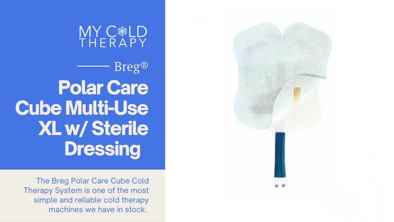 How To Apply The Breg Polar Care Cube Multi-Use XL Pad w/ Sterile