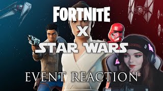 Fortnite x star wars event reaction!