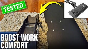 How To Set Up The Huanuo Keyboard Tray - Easy To Use!