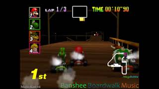Mario Kart 64 - Banshee Boardwalk Music (Extended)