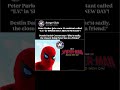 Peter Parker gets a new AI assistant "E.V." in Spider-Man! 🕸️🤖 #SpiderMan #MCU #marvel #memes