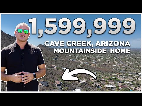 Inside a LUXURIOUS Home on A MOUNTAIN! | Living In Cave Creek Arizona