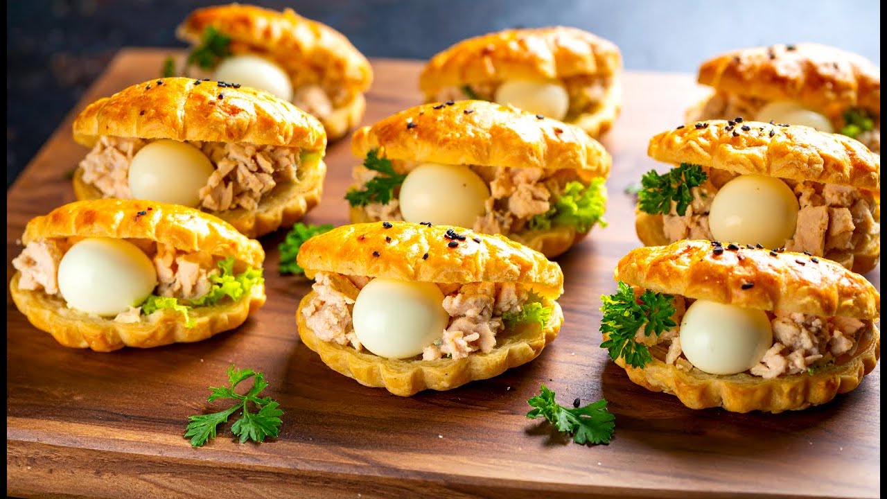 Я научился этому трюку в ресторане! Рождественская закуска всего за 15 минут!