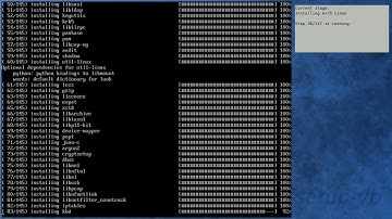Arch Linux installation recording to kernel 5.6.10-arch1-1 (testing)
