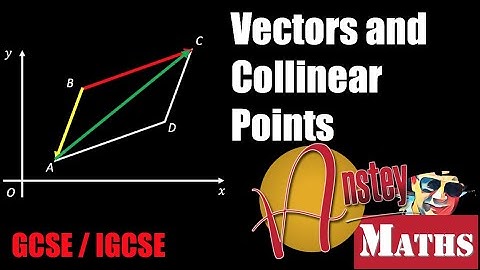 Vectors and Collinear Points