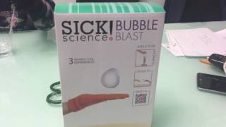 Sick Science 'Bubble blast'