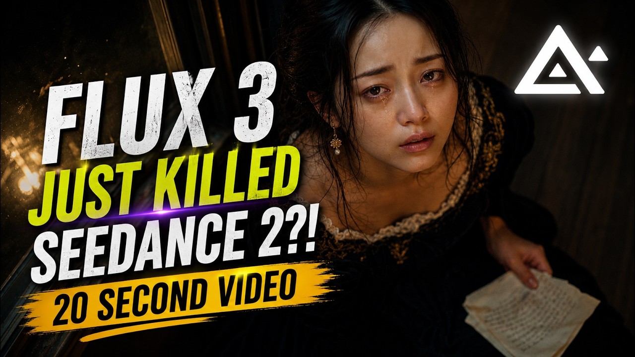 Flux 3 Just Killed Seedance 2.0 🤯 (20-second AI Video)