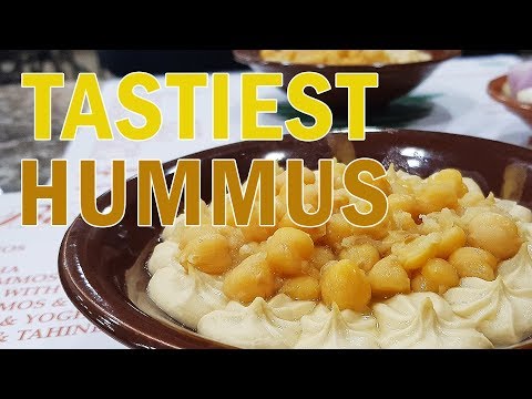 Quick Bites - TASTIEST HUMMUS at Beirut Restaurant Doha, Qatar