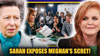 OVER! Harry & Meghan PANIC as Sarah Ferguson SPILLS their Dirty Secret in New book about Andrew
