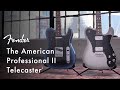 『FENDER』American Professional II 限量琴款電吉他 Telecaster Maple / 公司貨保固 product youtube thumbnail
