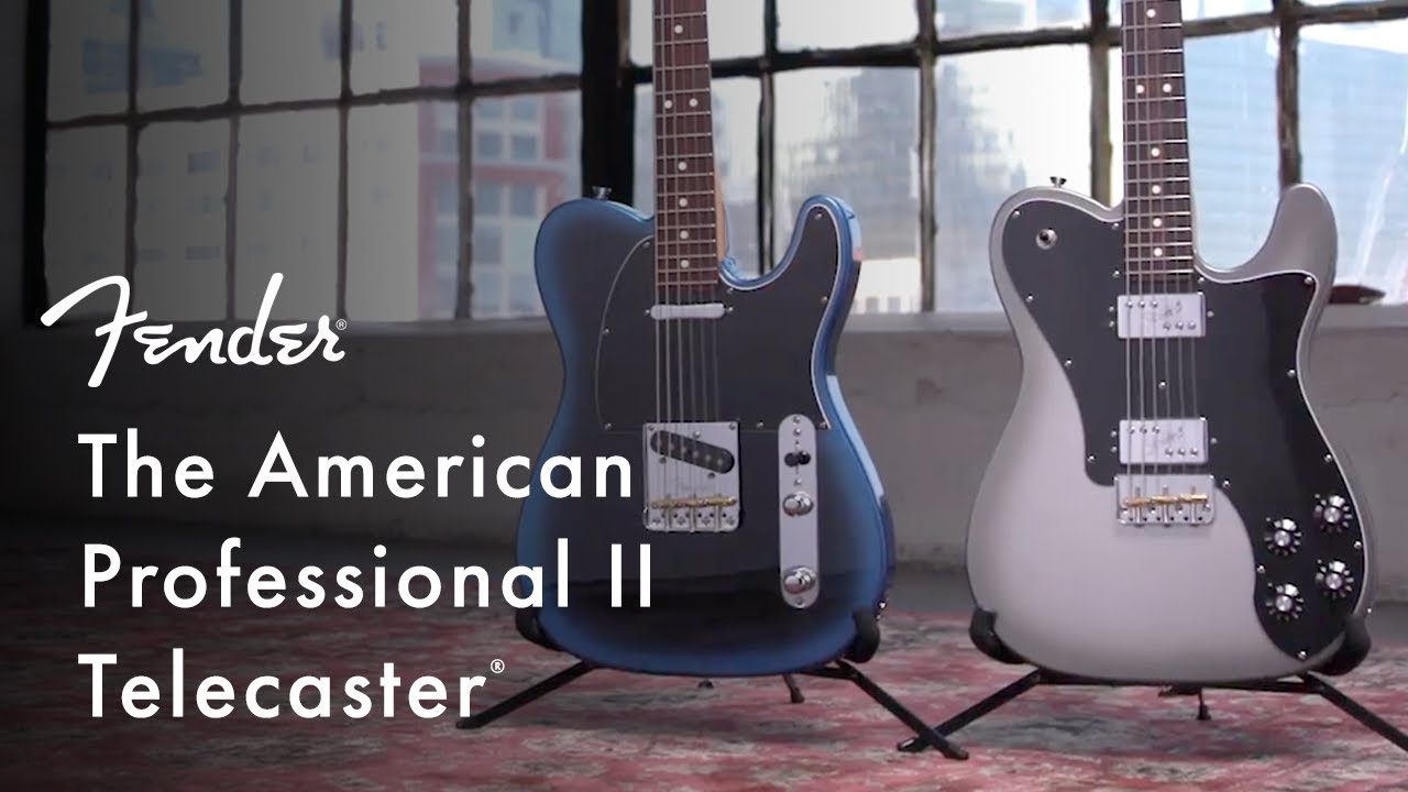 American Professional II Telecaster | American Professional II Series |  Fender - YouTube