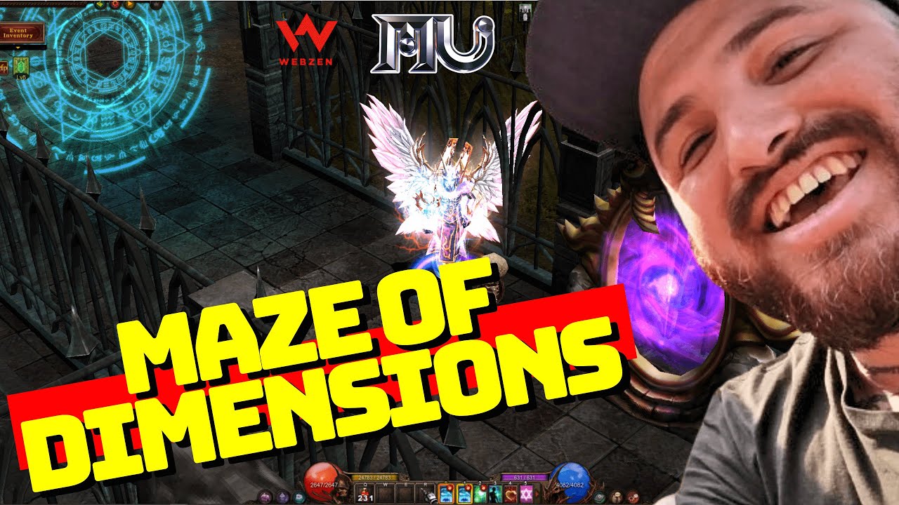 EVENTO MAZE OF DIMENSIONS MU ONLINE TUTORIAL COMPLETO - YouTube