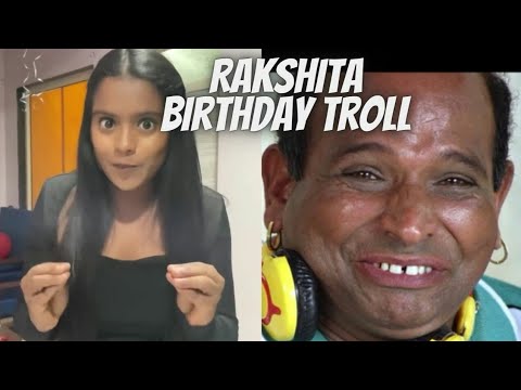 Rakshita New Birthday Troll Funny  tulupaterga  rakshitashetty  tulutroll  mangalore  tuluvlogs