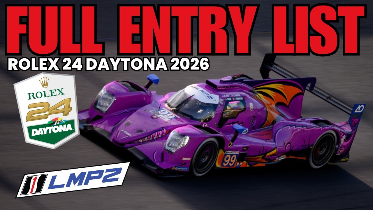 Rolex 24 Entry Listnull