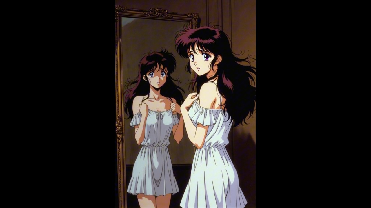 The Mirror (trailer) Grok short anime story. #shortanimation #anime #dark #vtuber #aivideo #aimusic