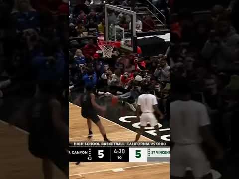 Bronny to Isaiah Elohim for the flush‼️