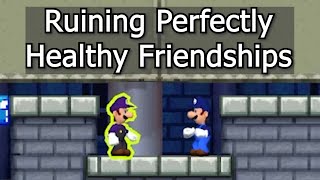 Destroying my Closest Friendships with Mario vs Luigi Online