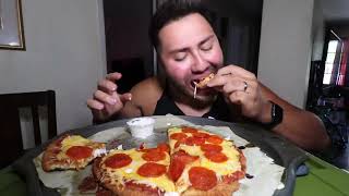 Pizza & Ranch Mukbang • Homemade Pizza Recipe