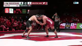 HWT: Lock Haven's Kade Sottoland vs. Wisconsin's Braxton Amos | Wisconsin Wrestling | 12/18/2025