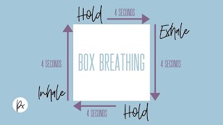 Box breathing meditation. Relaxation technique. - YouTube