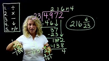 Long Division with 2 Digit Divisor  5.NBT.B.6