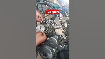 TVS sport engine timing/TVS sport timing sprocket