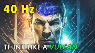 Is That LOGICAL? Think Like A VULCAN with 40 Hz BINAURAL Beats for (Focus)