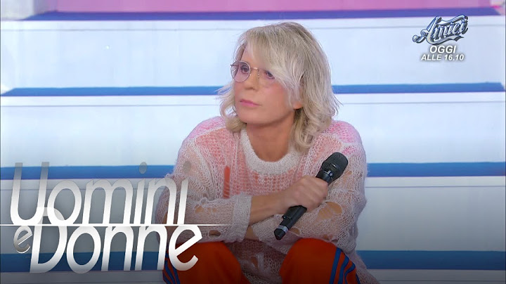 Uomini e Donne, Trono Over - Aurora e l'intervento di Maria De Filippi