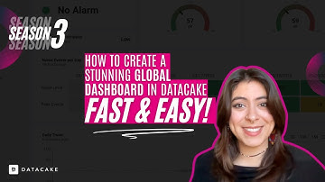 How to Create a Stunning Global Dashboard in Datacake (Fast & Easy!)