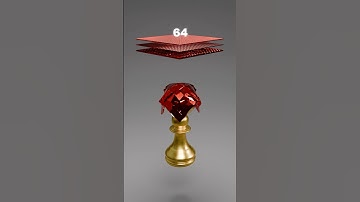 1,000,000 Red Metallic Cloth Sim | Which one works best? #3danimation    #satisfying #asmr