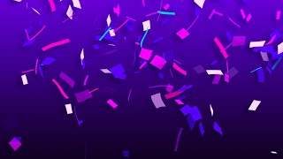 New Year Confetti Background Video | Footage | Screensaver