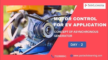 Day 2 Concept of Asynchronous Generator | #generator #ev