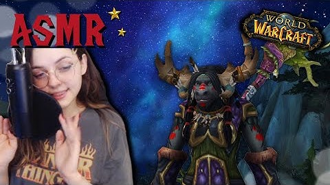 ASMR Highmountain cozy night-time🌙 questing - World of Warcraft ~ whispering & ingame  music