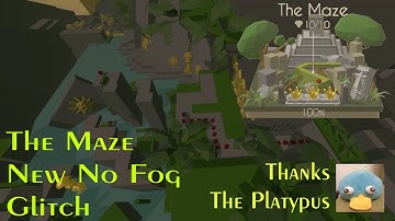 The Maze: New No Fog Glitch • Dancing Line