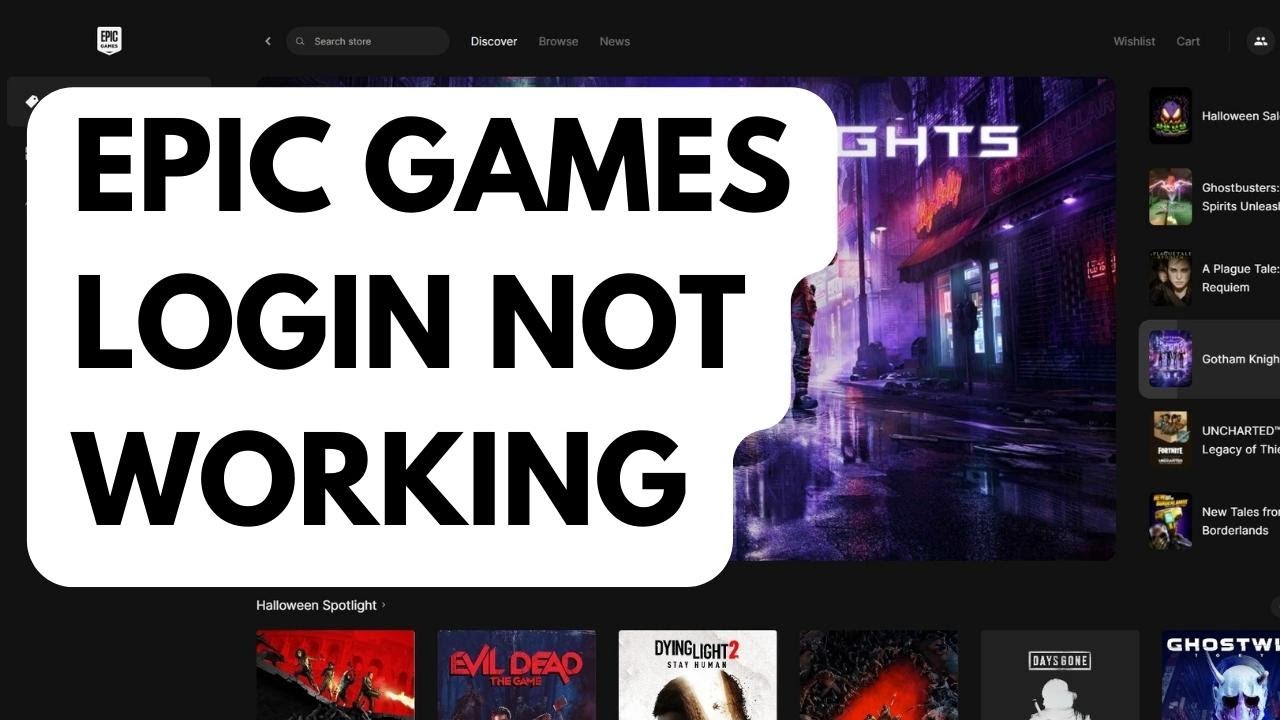 Fix Epic Games Launcher Login Loop Error